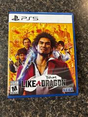 Used Yakuza Like a Dragon Sony PlayStation 5 PS5 Game Disc w/Case